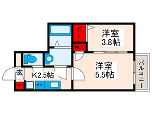 GRANPASEO舎人の物件間取画像